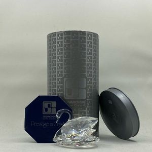 Swarovski Vintage Retired Crystal Large Swan w/Original Box+COA (Art.7633 NR063)